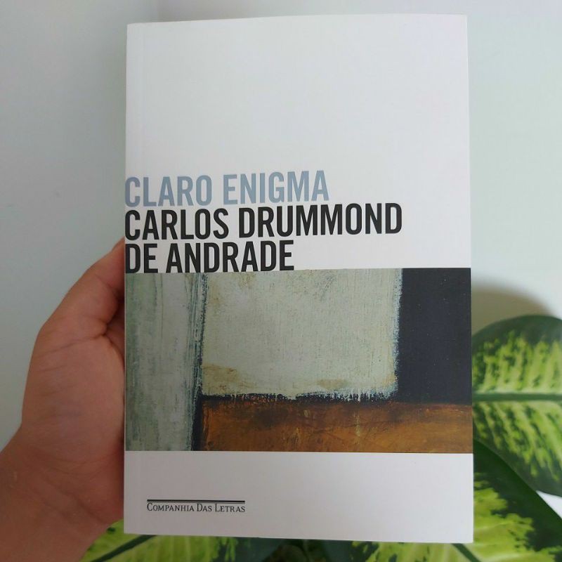 Livro Claro Enigma - Carlos Drummond de Andrade | Shopee Brasil