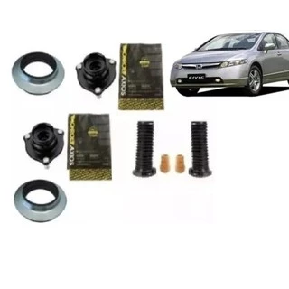 Par Coxim Axios + Batente Coifa Rolamento New Civic 2006 A 2016