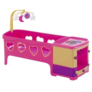 Berco Boneca Princess Meg Rosa Reborn - Magic Toys