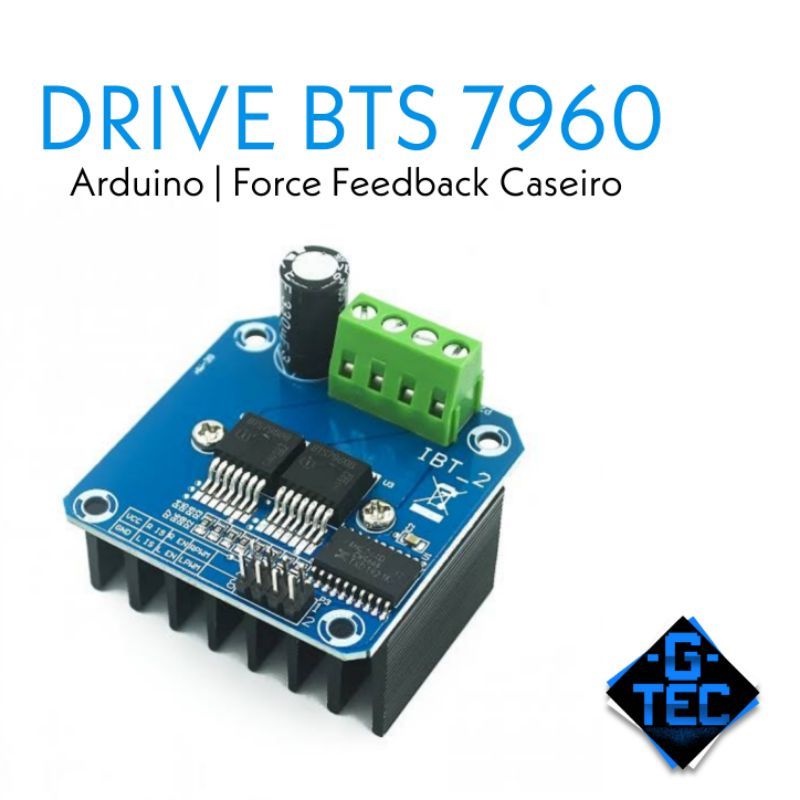 Módulo Ponte H Drive Bts7960 | G-TEC