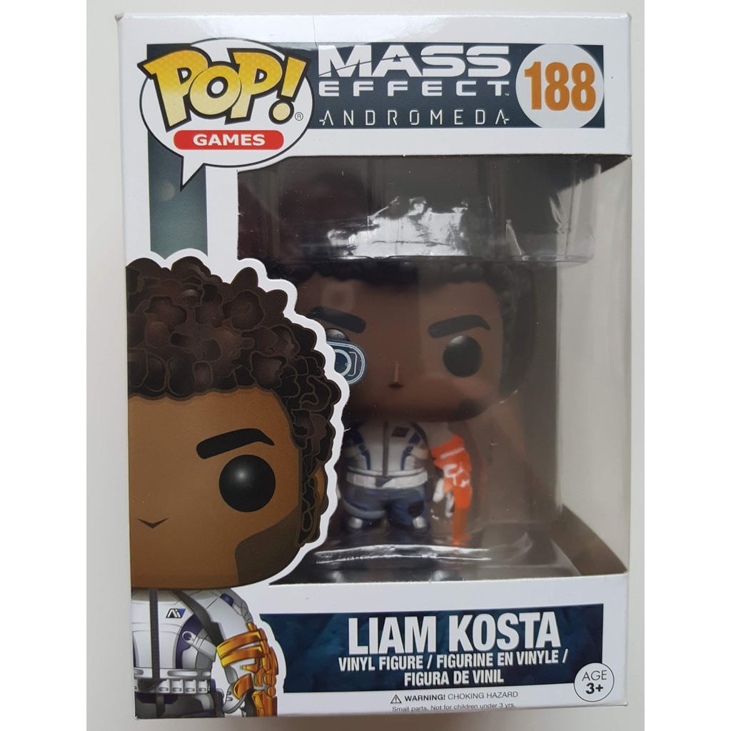 Funko Pop Games 188 Mass Effect Andromeda Liam Kosta | Shopee Brasil