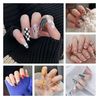 Postiça realista stitch #posticarealista #unhas #manicurenails