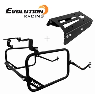 Bagageiro Xre300 Xre 300 + Afastador De Alforge 2009 2010 2011 2012 2013 2014 2015 2016 2017 2018 2019 2020 2021 2022