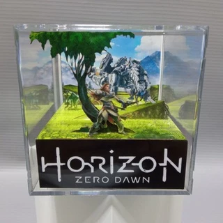 Cubo Diorama Horizon Zero Dawn