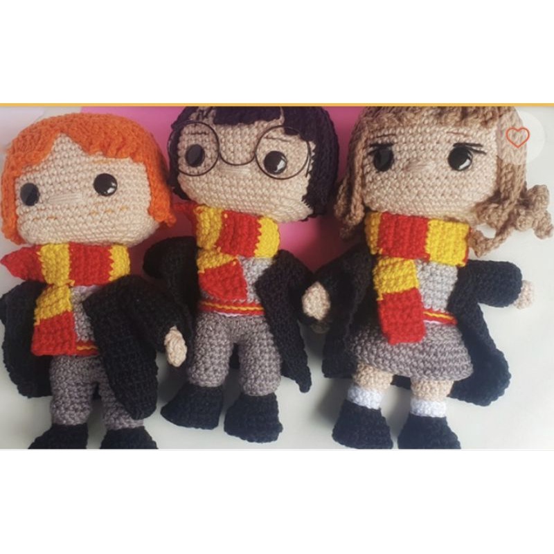 turma harry potter bichinhos de croche | Shopee Brasil