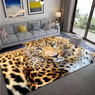 Compra online de Tigre tapete 3d impressão animal leão leopardo tapete  porta sala de estar quarto moderno decoração casa fotografia adereços