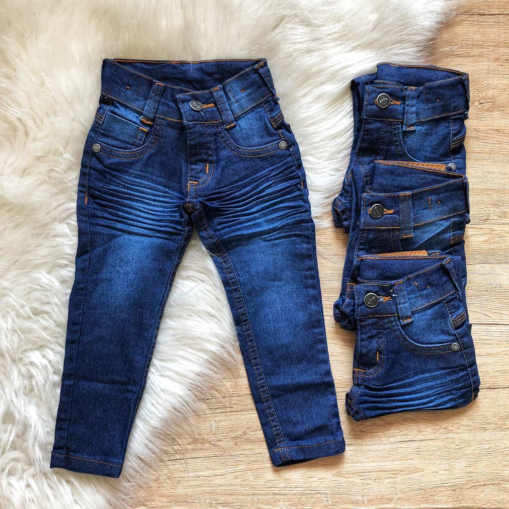 Calça jeans 2024 para menino