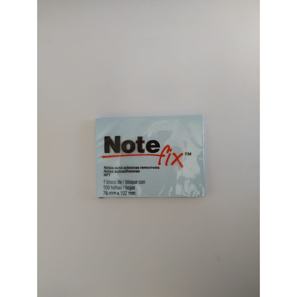 Notas Auto-Adesivas Note Fix 1 Bloco com 100 folhas | Shopee Brasil