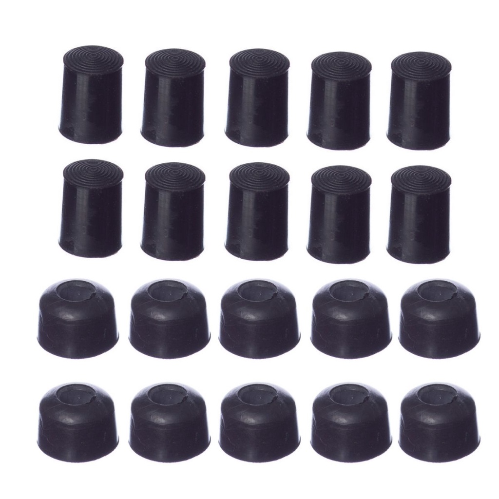 Kit 10 Virolas Rista + 10 Culatras Simples Para Tacos de Sinuca ...