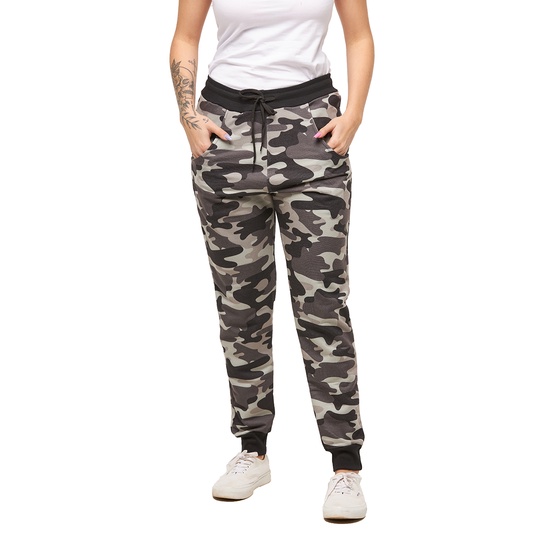 Calça moletom estilo store militar