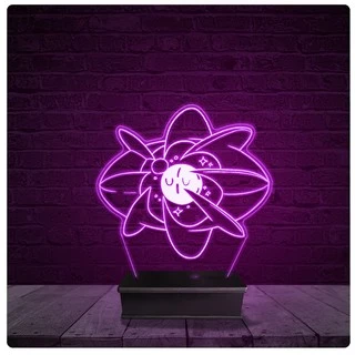 Luminária e Abajur Acrílico Led - Planeta Átomo