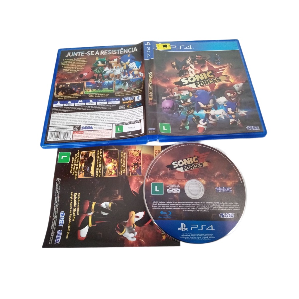Jogo PS4 Sonic Frontiers - Brasil Games - Console PS5 - Jogos para PS4 -  Jogos para Xbox One - Jogos par Nintendo Switch - Cartões PSN - PC Gamer