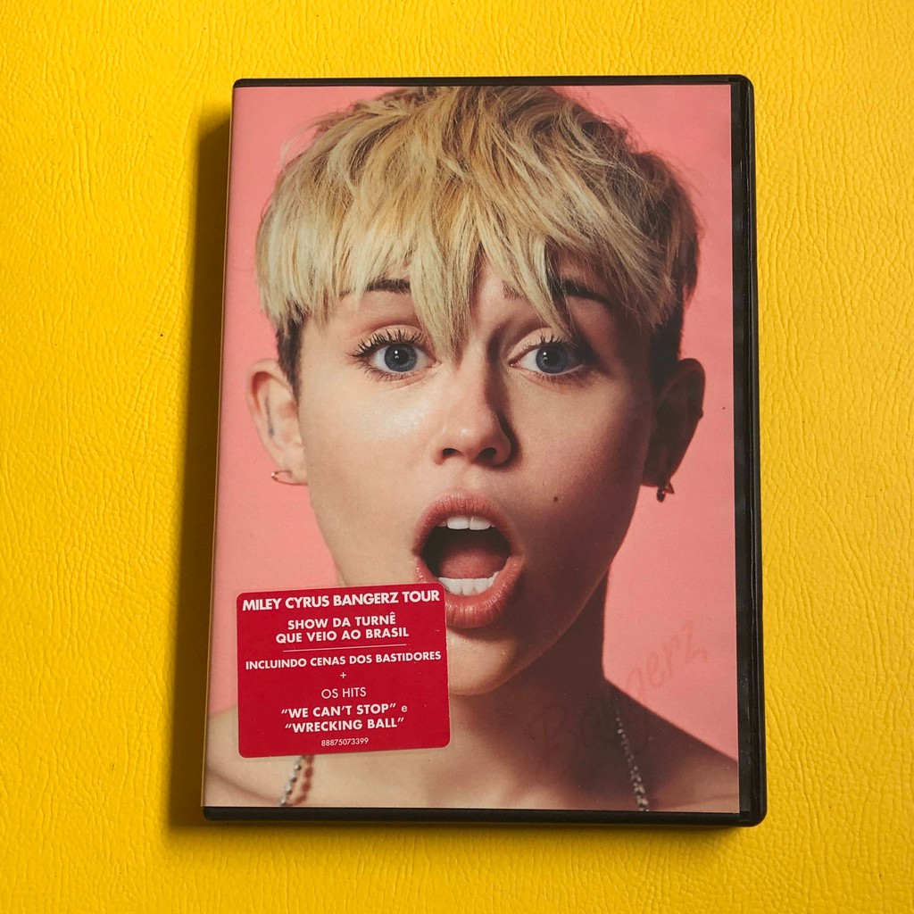 DVD Miley Cyrus - Bangerz Tour | Shopee Brasil