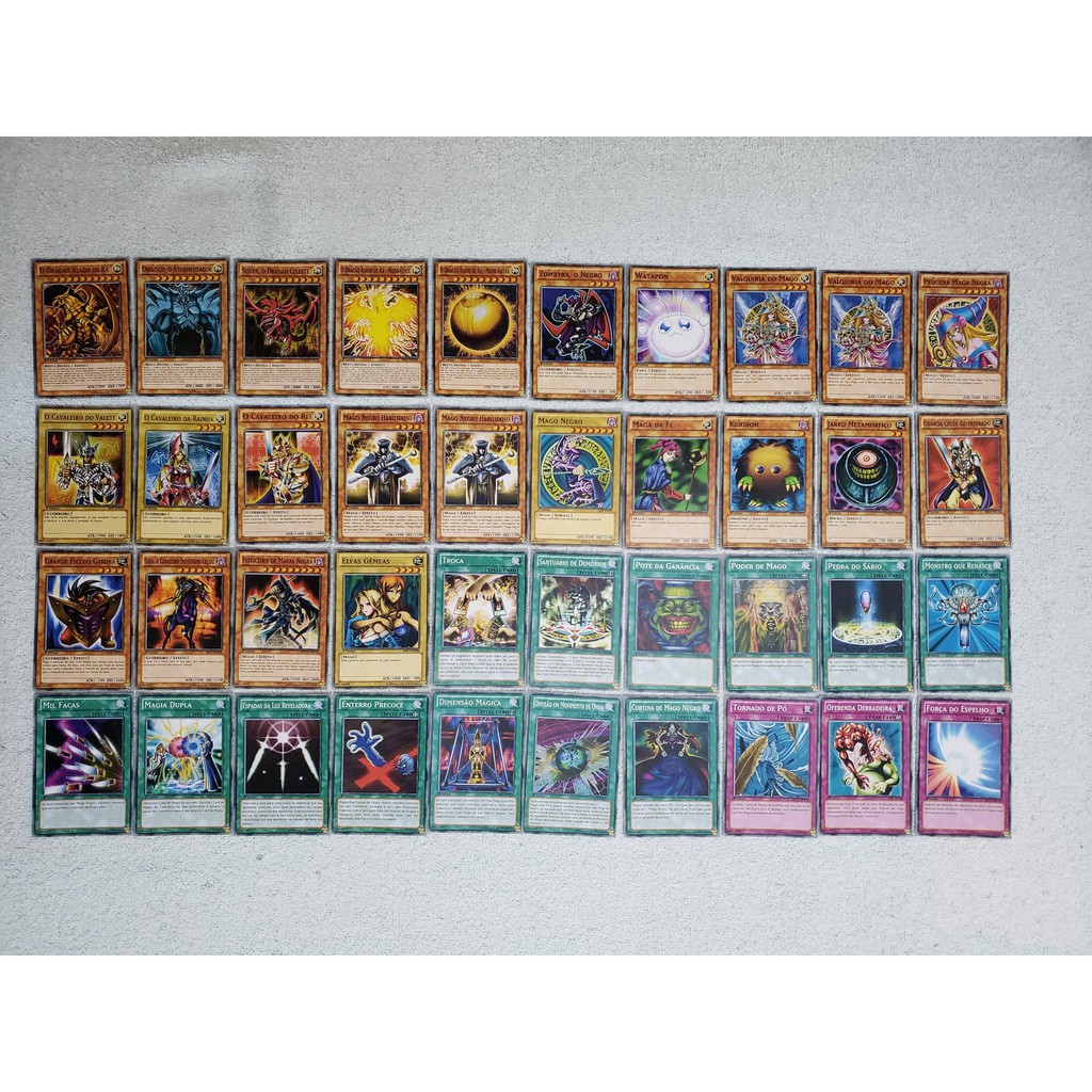 Deck Yugi E Kaiba Filme Pirâmide De Luz Tcg Inglês / Portug