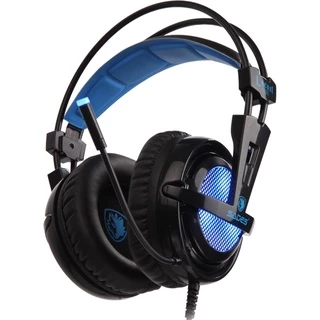 Fone de ouvido Headset Gamer 7.1 Sades Locust Plus Usb SA-904