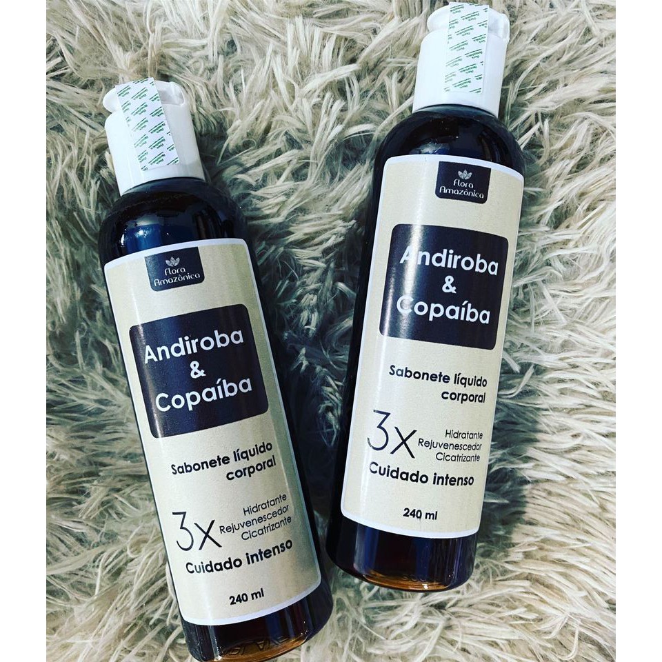 Sabonete Corporal Copaíba e Andiroba | Shopee Brasil