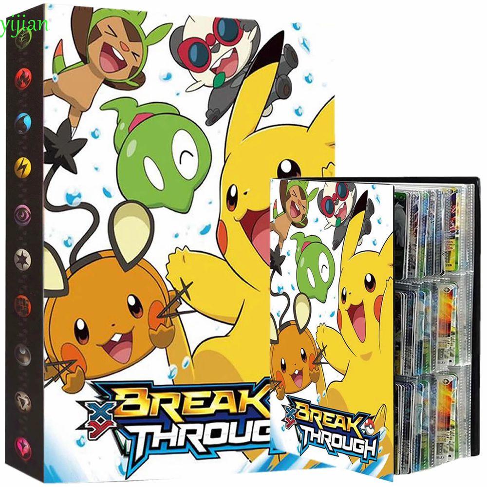 432pcs Cartões Pokemon Álbum Livro Legal Jogo Dos Desenhos