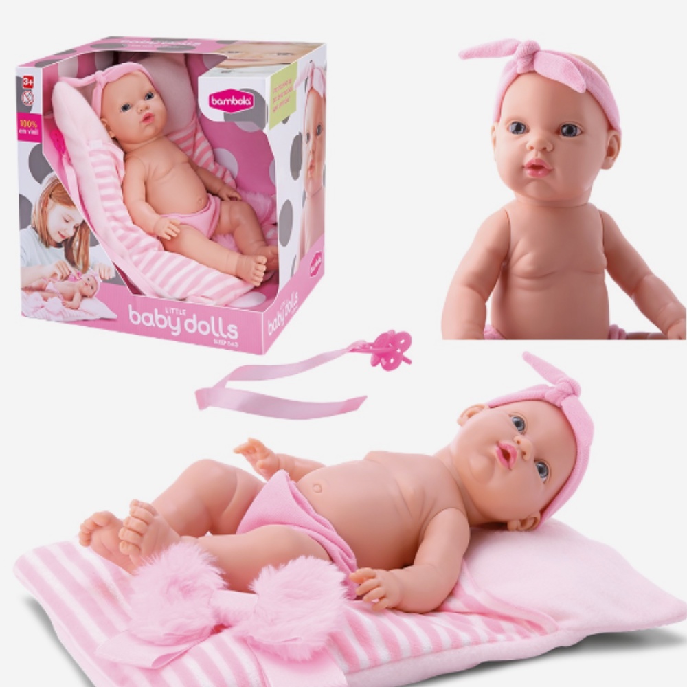 Baby store doll sleeping