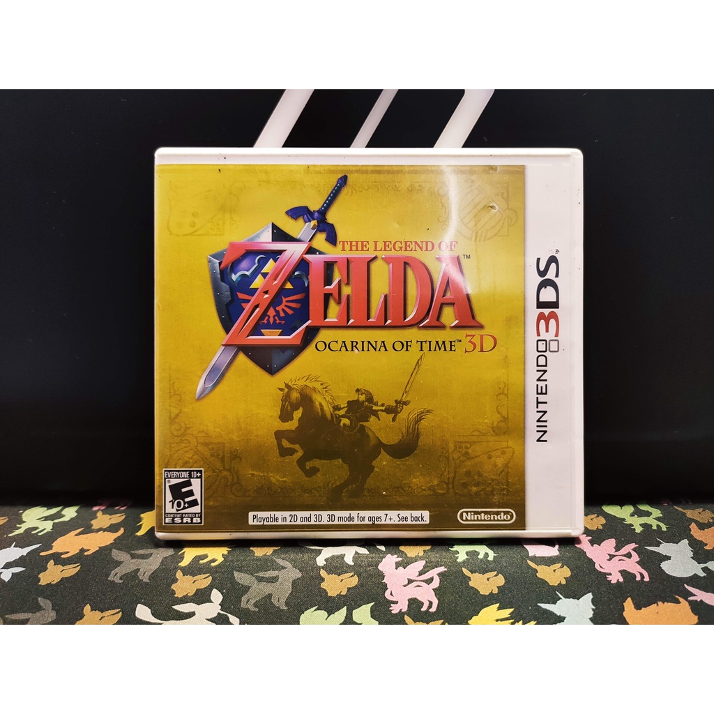 Jogo N3ds - The Legend Of Zelda: Ocarina Of Time 3d Fisico