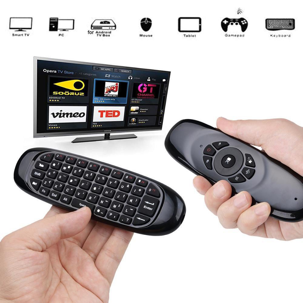 Air Mouse Giroscópio Com Teclado Usb Sem Fio Para Tv Box Smart Tv Dongle Etc Shopee Brasil 1121