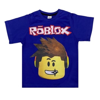 Roblox - Camiseta Fantasia Infantil Personagens Meninos Naruto Hulk Homem  Aranha Bolofofos Marwel Thor