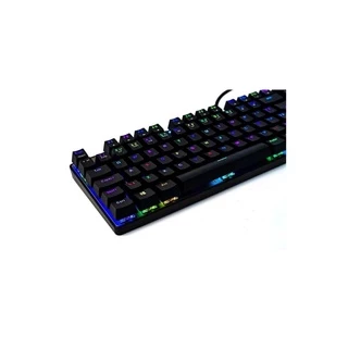 Teclado Gamer Motospeed Ck104 Usb Preto Switch Vermelho Rgb