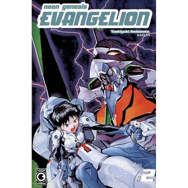 Mangá Evangelion Nº 1 à Nº 20 Editora Conrad Yushiyuki Sadamoto
