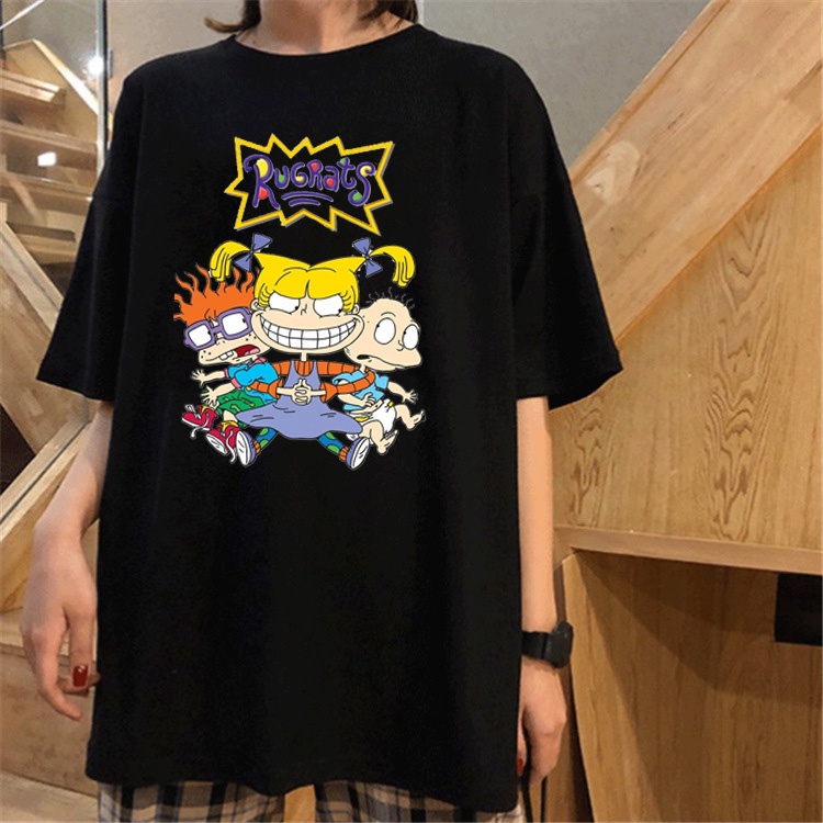 Camiseta Kawaii Anime Girl Print, manga curta gola redonda Top casual para  primavera e verão, roupas femininas - Temu Portugal