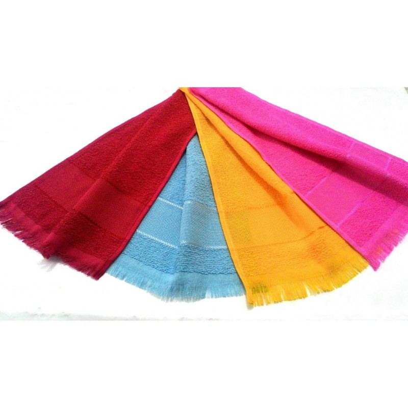 Kit com 15 Toalinha social escolar. Tamanho G 25x40. Toalhinha para lembrancinha, manicure, salão, brindes...