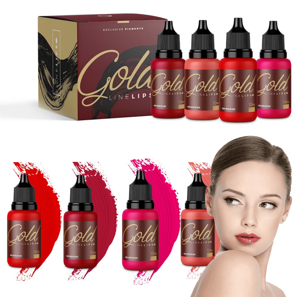 Pigmento Mag Color Gold 5ml - Várias Cores - Pigmento profissional para ...