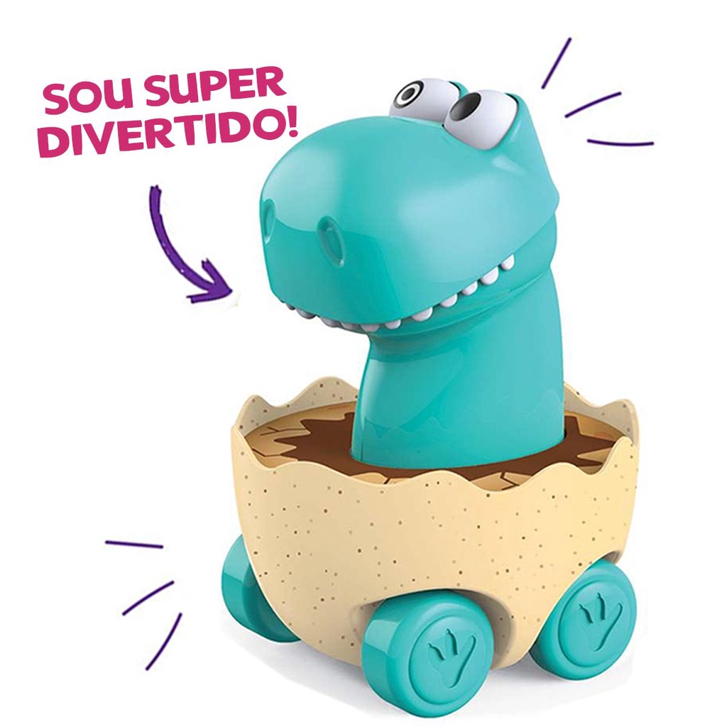 Dino papa tudo - Bebês 0 a 3 anos - Nina Brinca - Brinquedos Educativos e  Jogos Pedagógicos