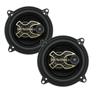 Auto Falante Triaxial Bravox 5 Pol B3x50 Gold Par