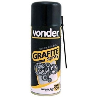 Grafite Spray Lubrificação A Seco - Vonder
