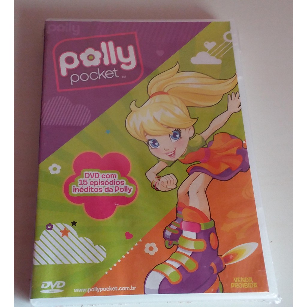 DVD Original Polly Pocket Com 15 Episódios Inéditos Lacrado