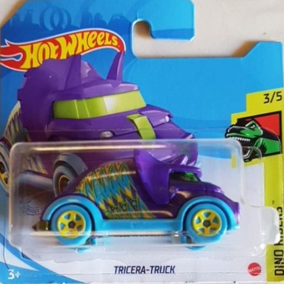 Carrinho Hot Wheels Tricera-truck - Edição Dinossauros 2021