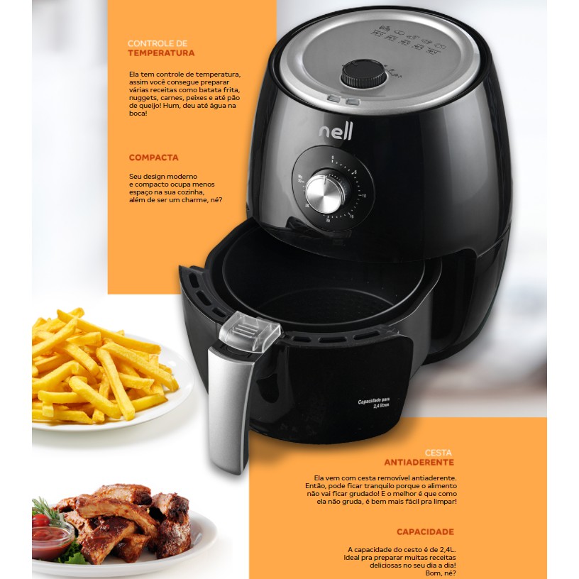 Air fryer outlet nell smart