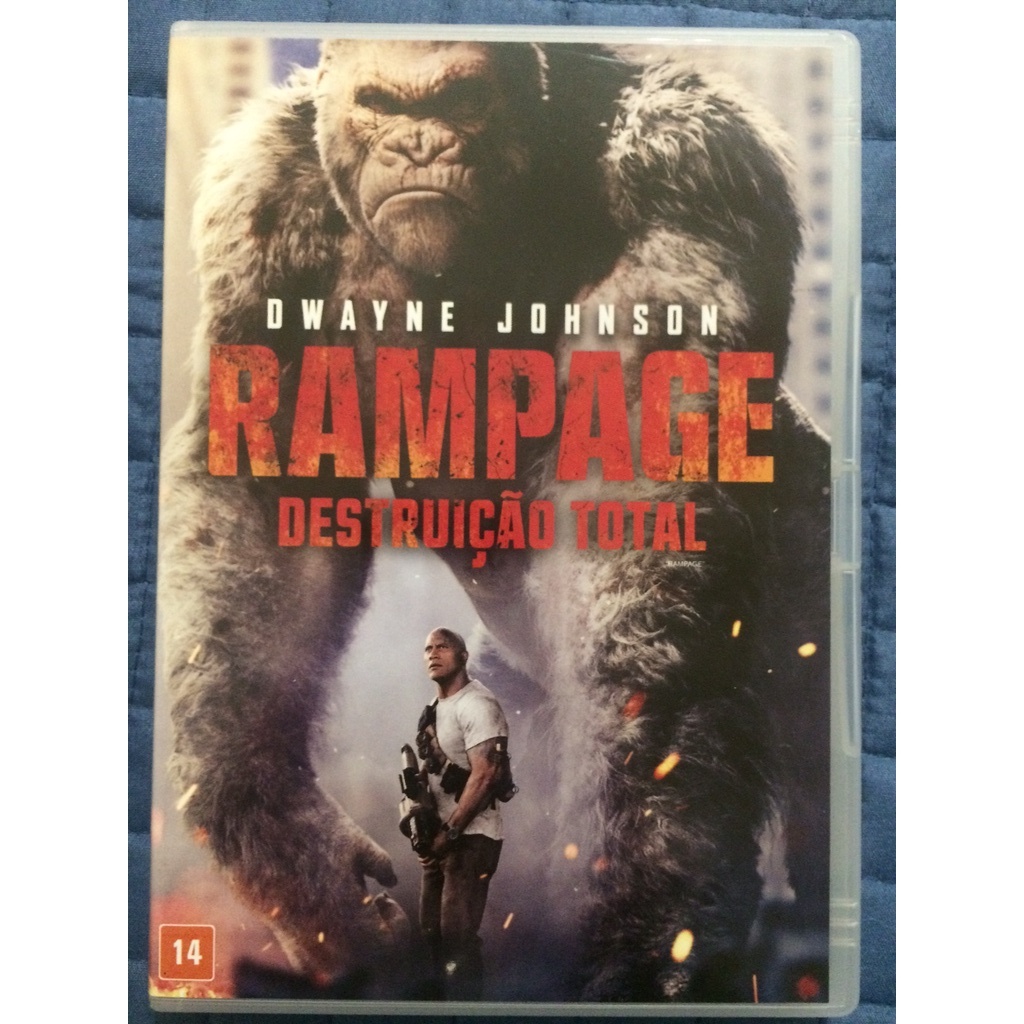 DVD - Rampage Destruição Total - Dwayne Johnson | Shopee Brasil