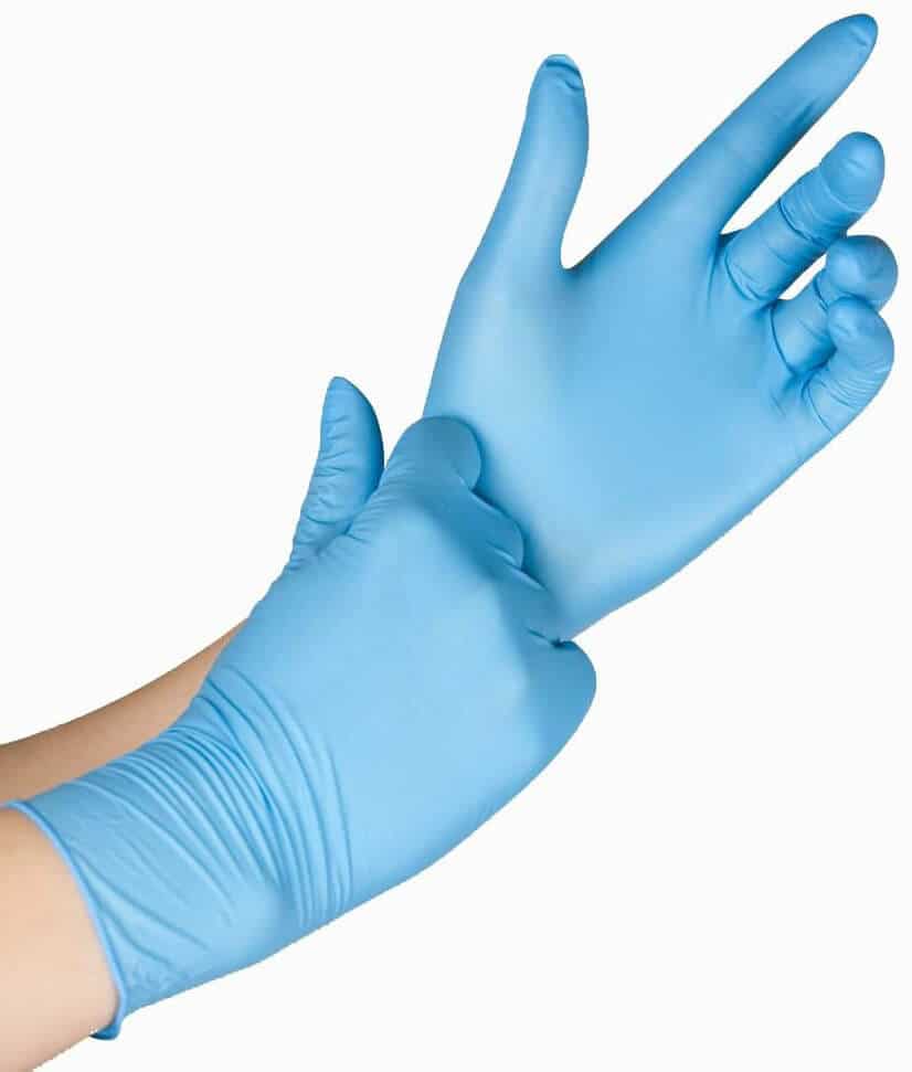 Luva Procedimento Nitrílica Azul Violeta Sem Pó P - 02 unidades