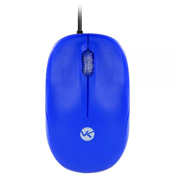 Mouse Básico Ambidestro Azul. | Shopee Brasil