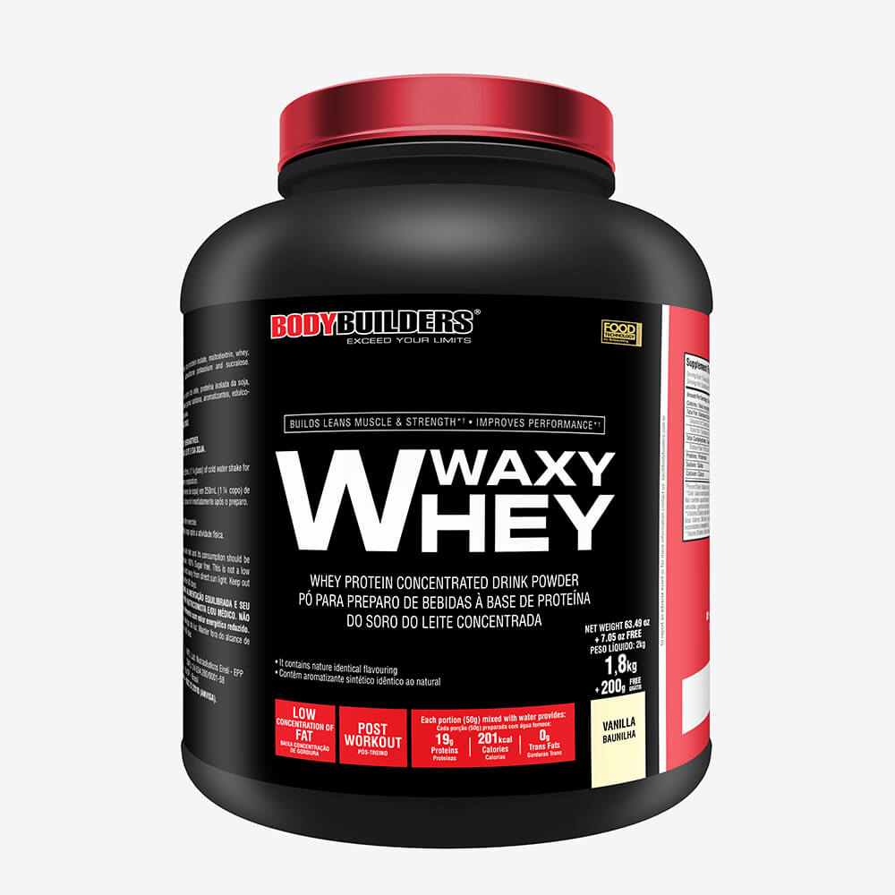 Whey Protein - Waxy Whey (35%) - 2kg - Bodybuilders