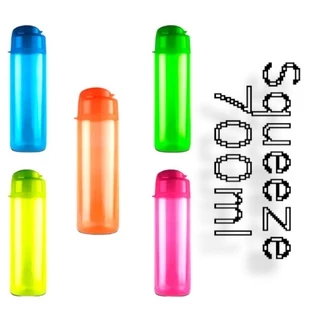 KIT 20 Garrafas De Água Sport Squeeze