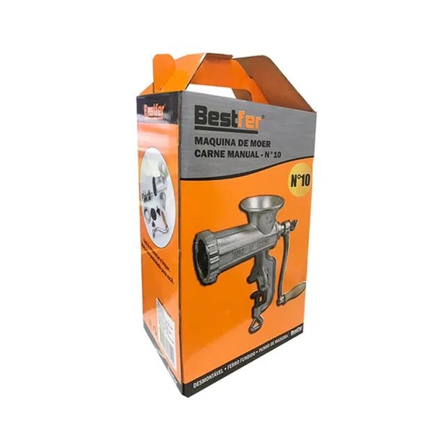 Imagem do produto Bestfer Maquina de Moer Carne Manual Moedor Linguiça Biscoito Manivela BFH1508 3