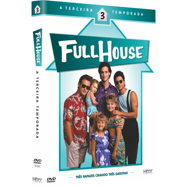 Dvd Box: Full House (Três é Demais) - A Terceira Temporada
