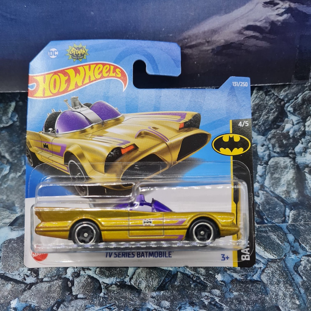 Carrinho Hot Wheels Batmóvel Dourado Batman