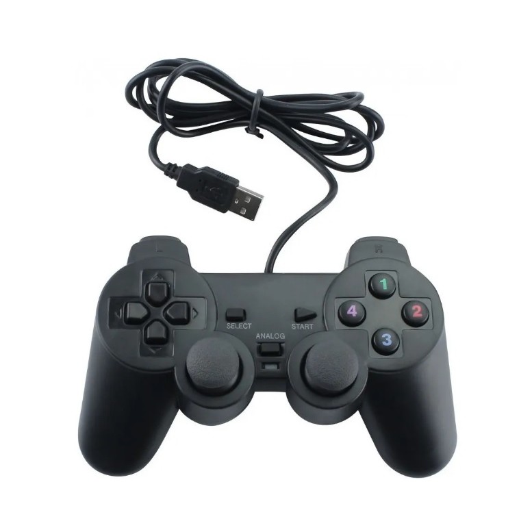 Controle USB Joystick para Computador Manete de Jogos PS3 Playstation 3 PC  Notebook Raspberry Video Game Retro Windows Android Lançamento 2023 -  Escorrega o Preço