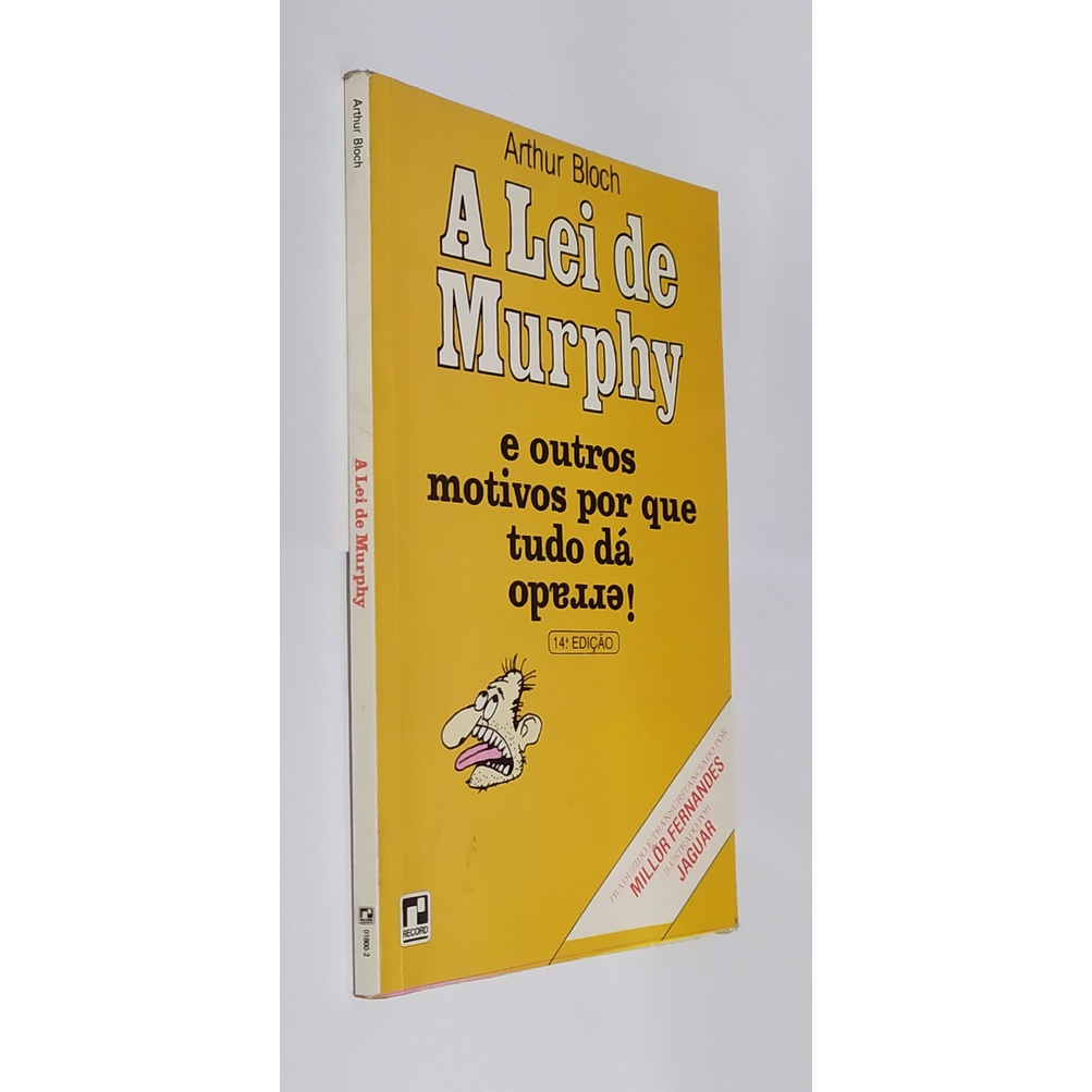 Livro A Lei De Murphy Arthur Bloch Shopee Brasil