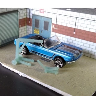 Macaco Jacaré e Guincho hidráulico 1/64