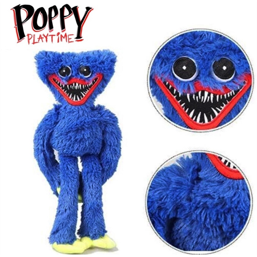 Blue store plush toy