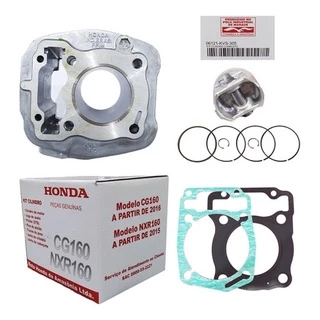 Kit Cilindro Motor Cg 160 2016 2017 2018 2019 2020 Hamp