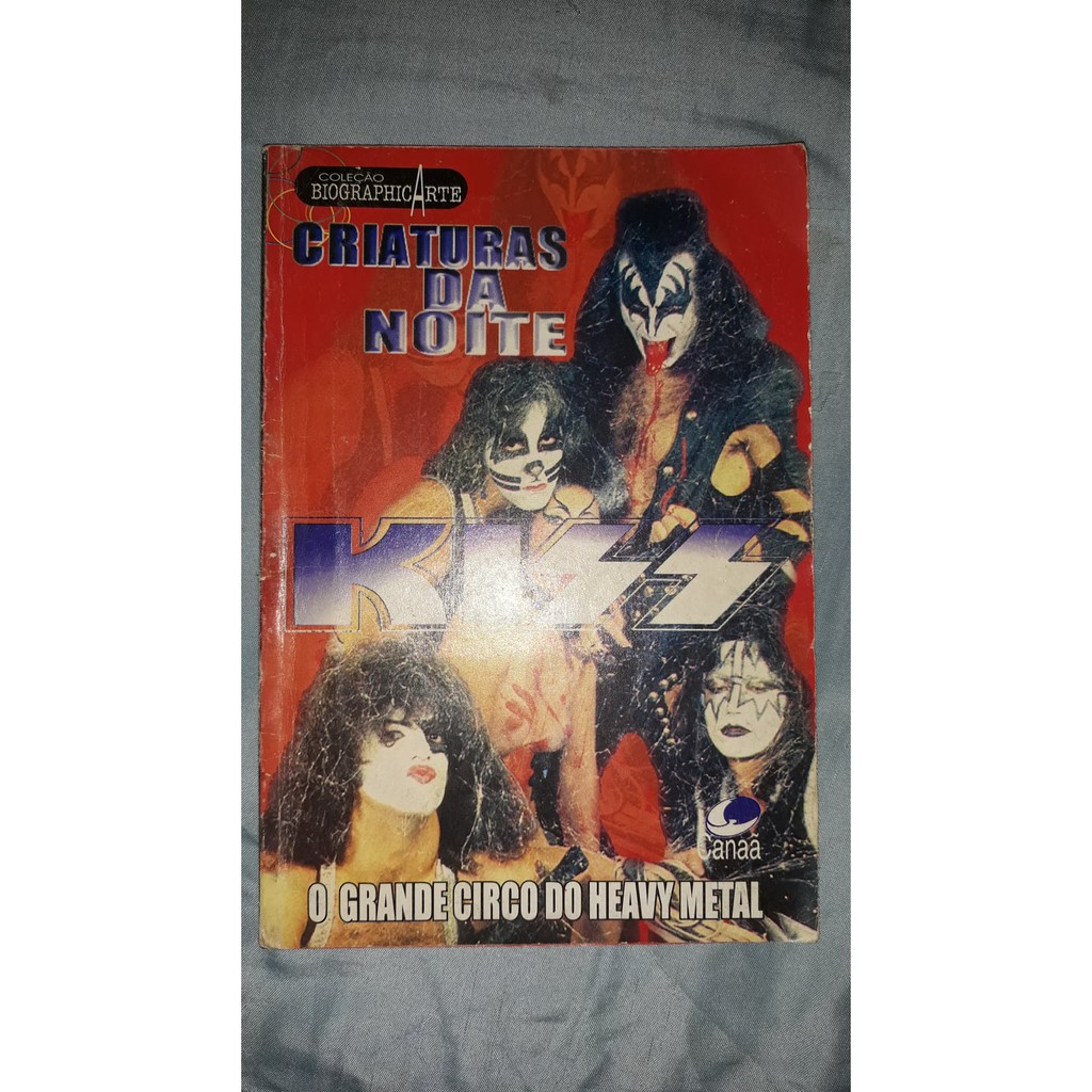 Kiss Livro Raro Antigo Da Banda Gene Simmons Paul Stanley | Shopee Brasil